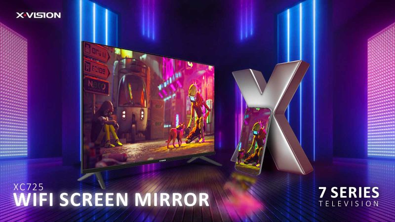 تلویزیون ال ای دی هوشمند ایکس ویژن 43 اینچ مدل XC725 - xvision 7 Series XC725 09