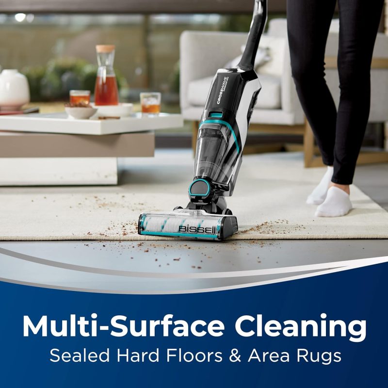 جارو شارژی سه کاره بیسل مدل Crosswave cordless max 2765Z - Bissell 2765 04