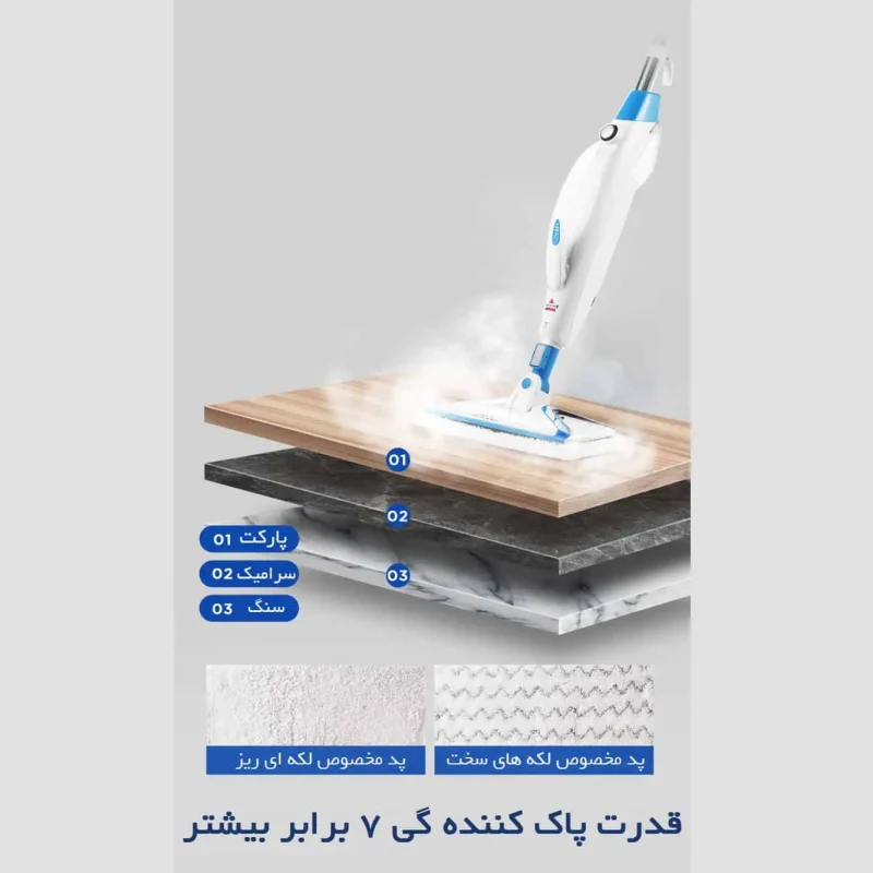 بخارشوی بیسل مدل POWER FRESH 3004z - Bissell 3004Z 10