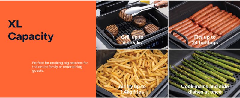 سرخ کن و گریل نوتریکوک مدل AFG960 - nutricook AFG960 14