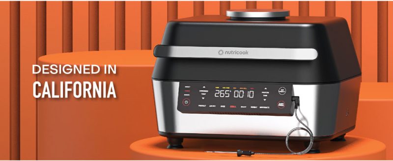 سرخ کن و گریل نوتریکوک مدل AFG960 - nutricook AFG960 16