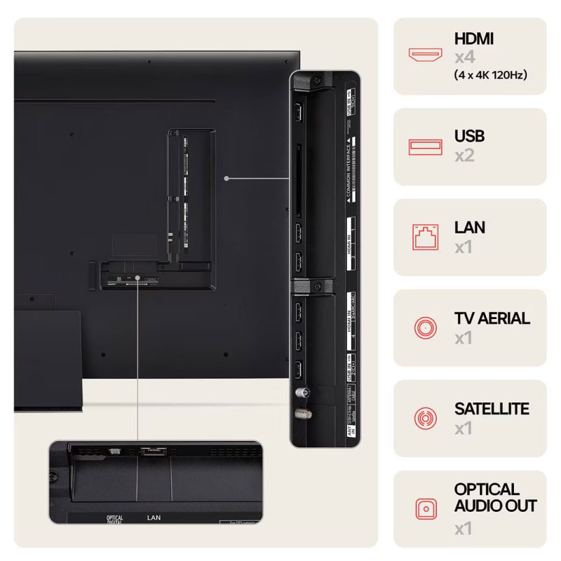 تلویزیون ال جی سایز 65 اینچ مدل 65QNED86 - LG 65QNED86 08