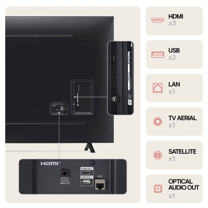 تلویزیون ال جی سایز 50 اینچ مدل 50UT80006 - LG 75UT80006 06 2